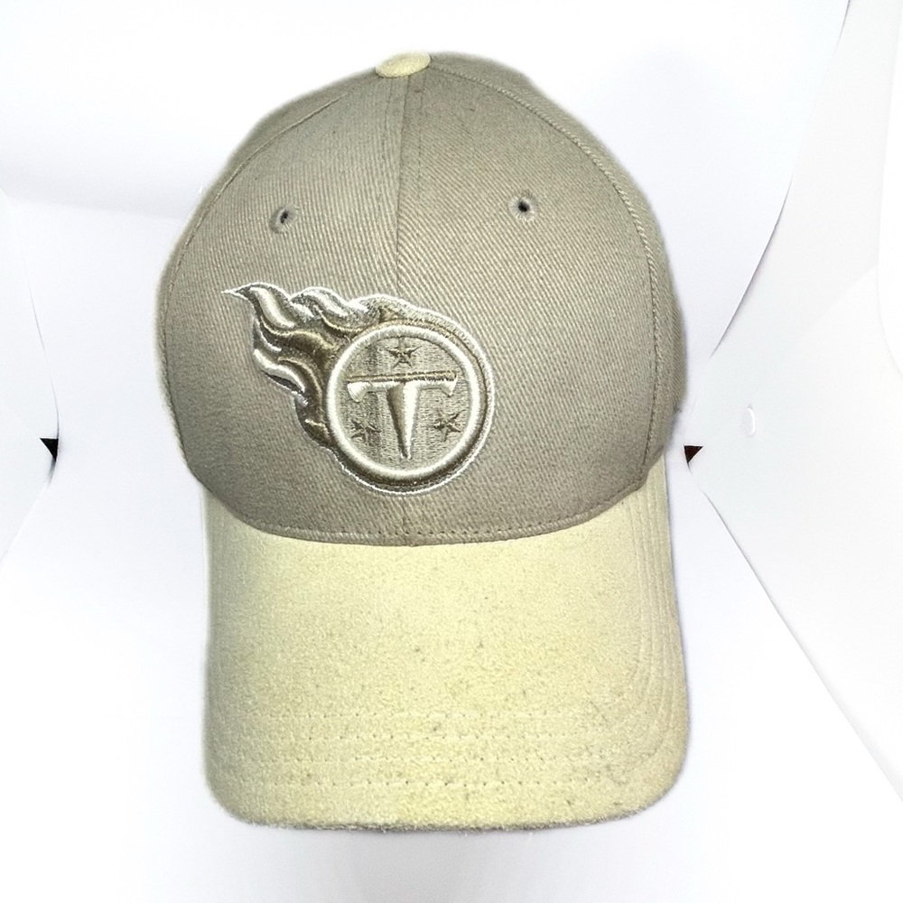 NFL Beige Titans Ball Cap‎ Adjustable Strap OSFA